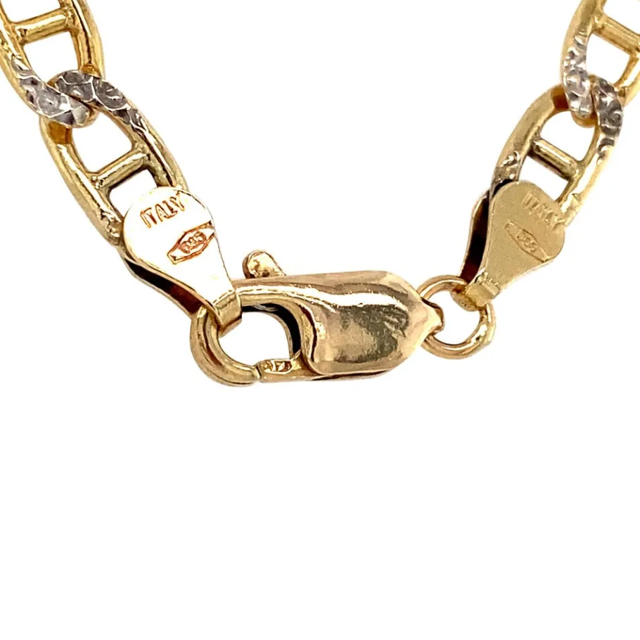 bicolour_gold_fantasy_nec_4.webp Bicolour gold fantasy necklace 14 krt>Vintage Jewellery Online