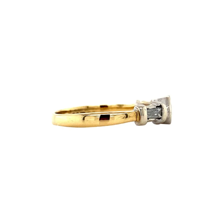 bicolour_gold_ring_with_d_3.webp Bicolour gold ring with diamonds 18 krt>Vintage Jewellery Best