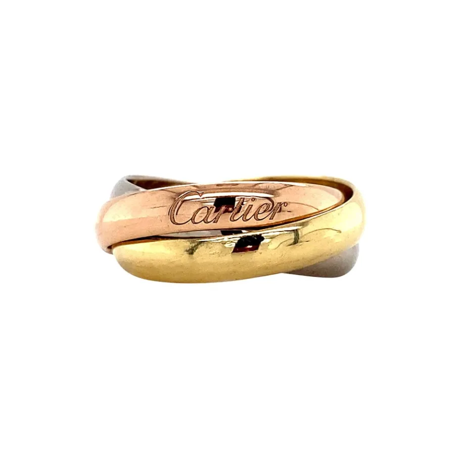 Cartier triniry ring 18 krt>Vintage Jewellery Hot