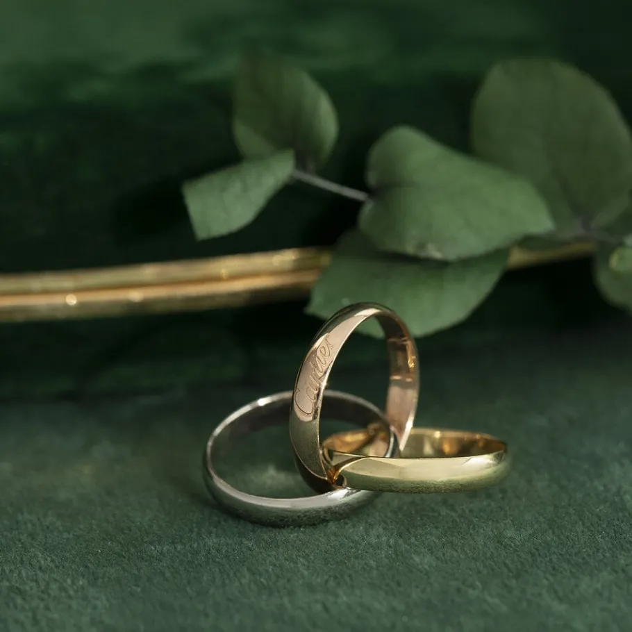Cartier triniry ring 18 krt>Vintage Jewellery Hot