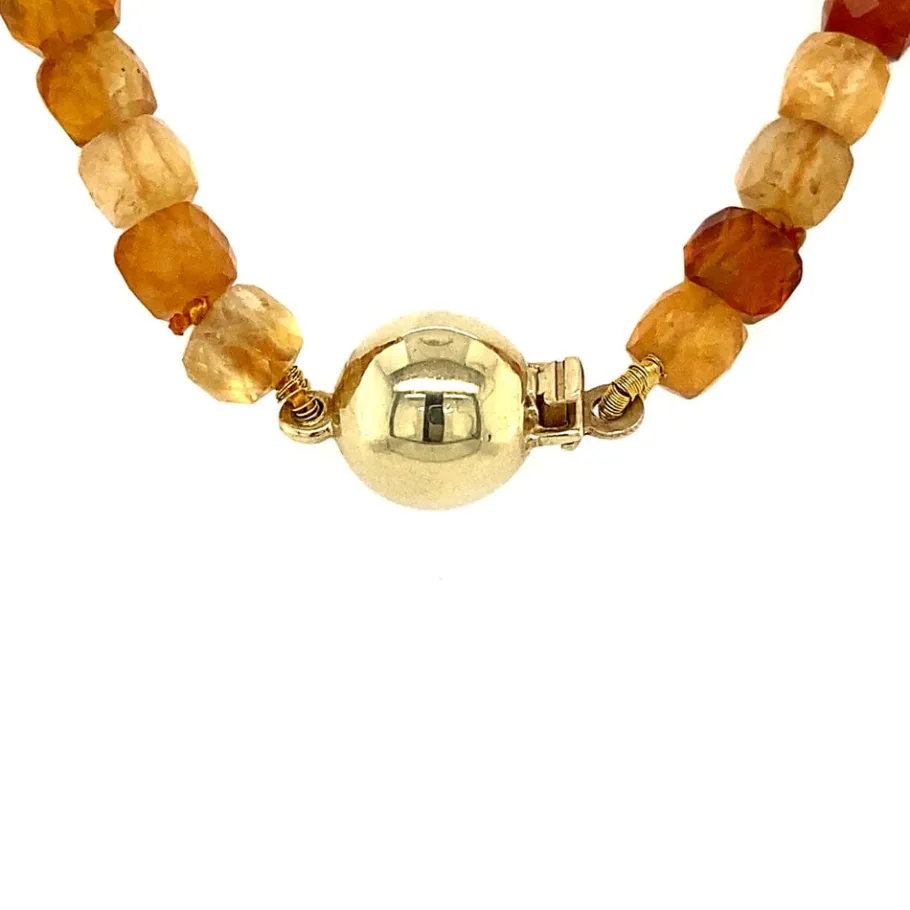 citrine_necklace_with_gol_3-1.webp Citrine necklace with gold clasp 14 krt>Vintage Jewellery Clearance