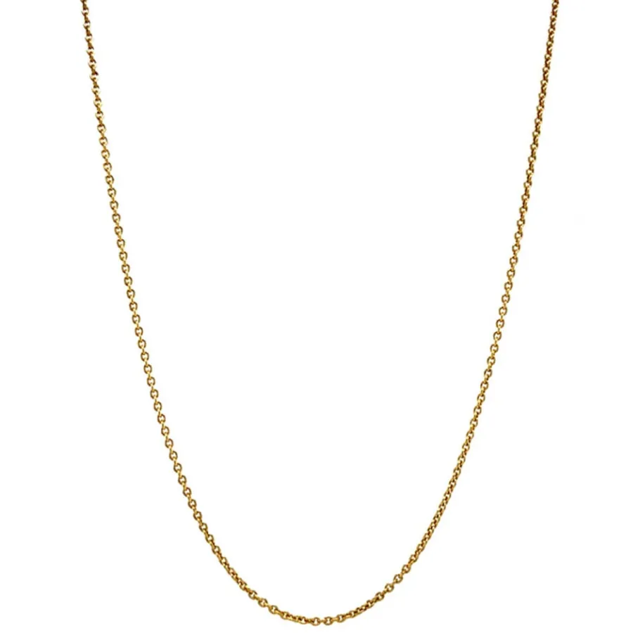 Gold anchor necklace 14 krt>Vintage Jewellery Fashion