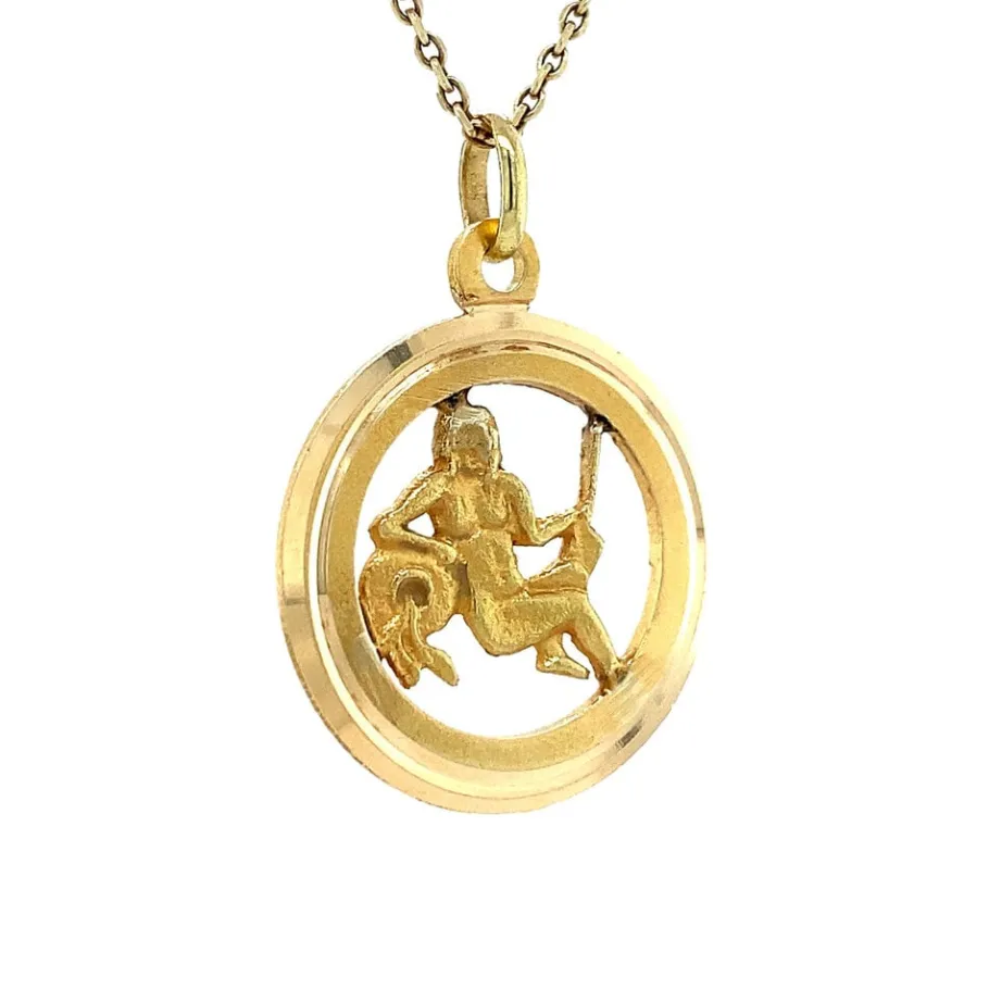 gold_aquarius_pendant__kr_2.webp Gold Aquarius pendant 18 krt>Vintage Jewellery Sale