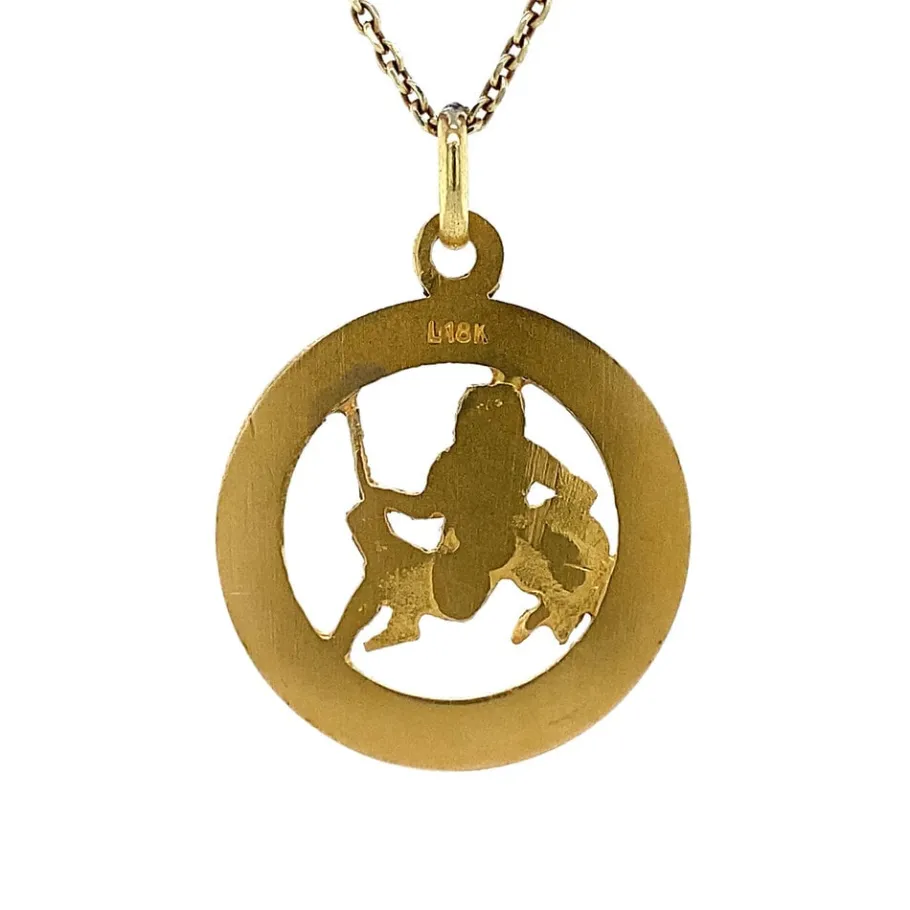 gold_aquarius_pendant__kr_4.webp Gold Aquarius pendant 18 krt>Vintage Jewellery Sale