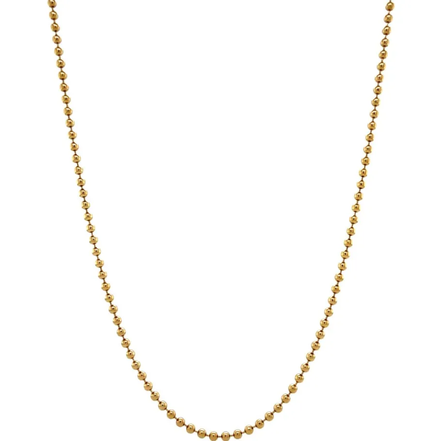 Gold balls necklace 18 krt>Vintage Jewellery Sale