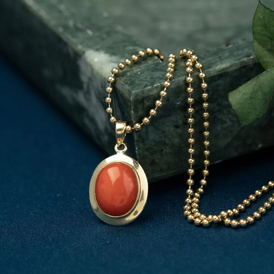 Gold balls necklace 18 krt>Vintage Jewellery Sale