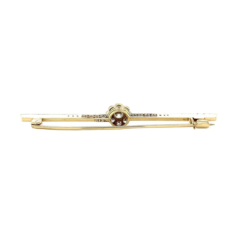 gold_brooch_with_diamonds_4-1.webp Gold brooch with diamonds 14 krt>Vintage Jewellery New