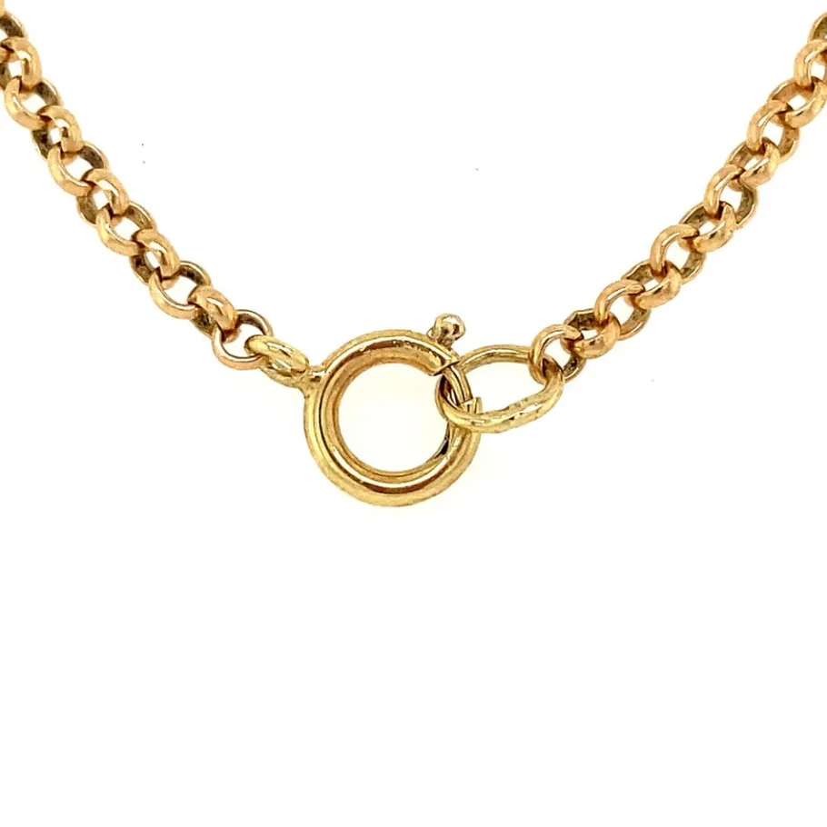 gold_cable_necklace__krt_4-2.webp Gold cable necklace 14 krt>Vintage Jewellery New