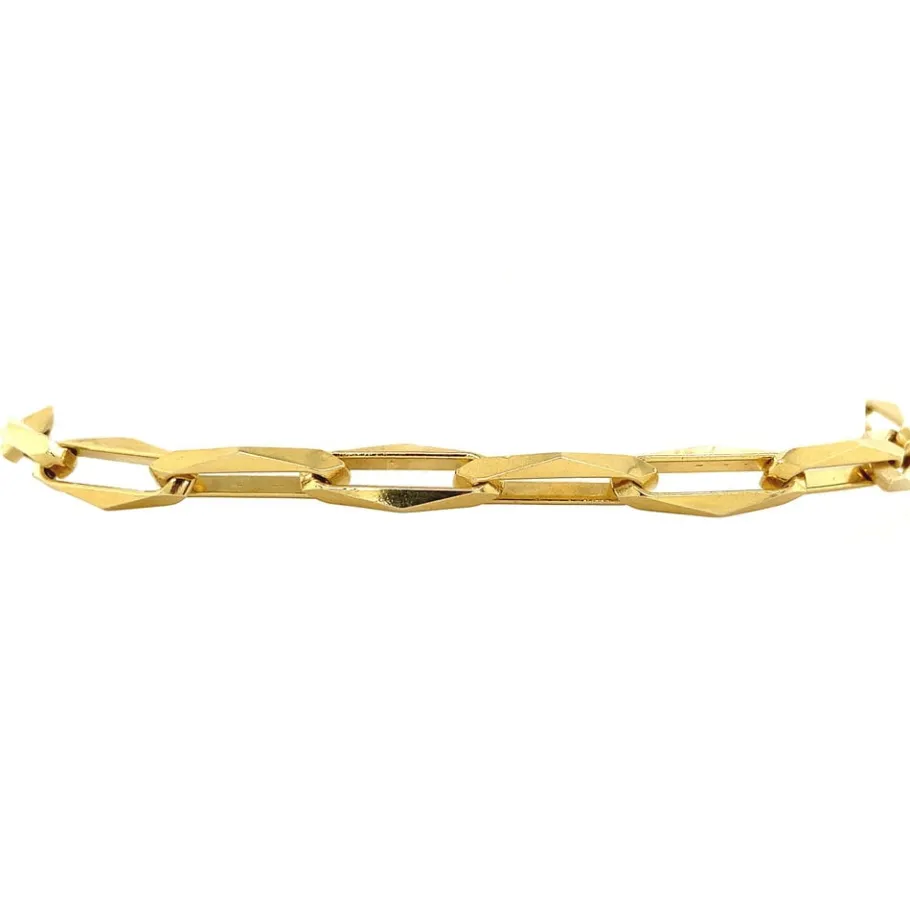 Gold Closed forever bracelet 14 krt>Vintage Jewellery Online