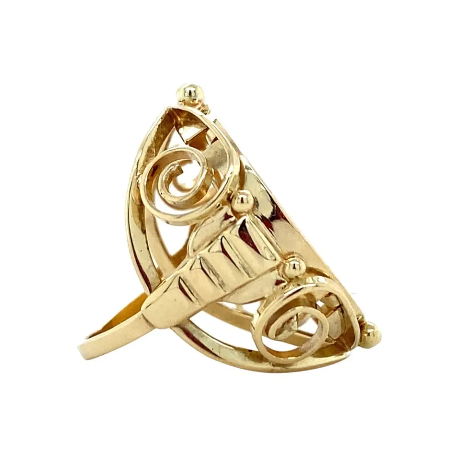 gold_coin_ring__krt_3.webp Gold coin ring 14 krt>Vintage Jewellery Discount