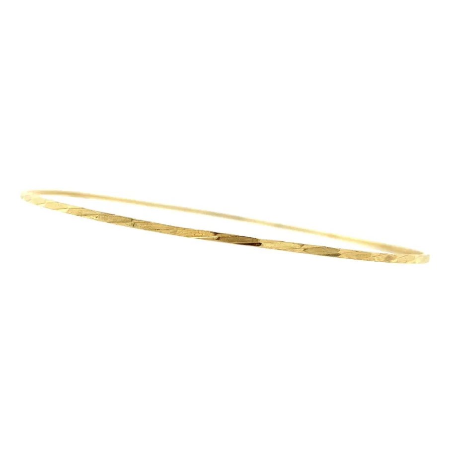 Gold crafted tinkle bracelet 14 krt>Vintage Jewellery Outlet