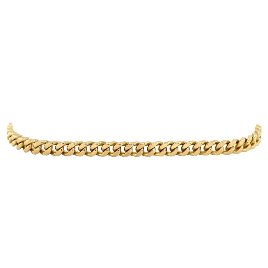 gold_curb_bracelet__krt_2-3.webp Gold curb bracelet 14 krt>Vintage Jewellery Hot