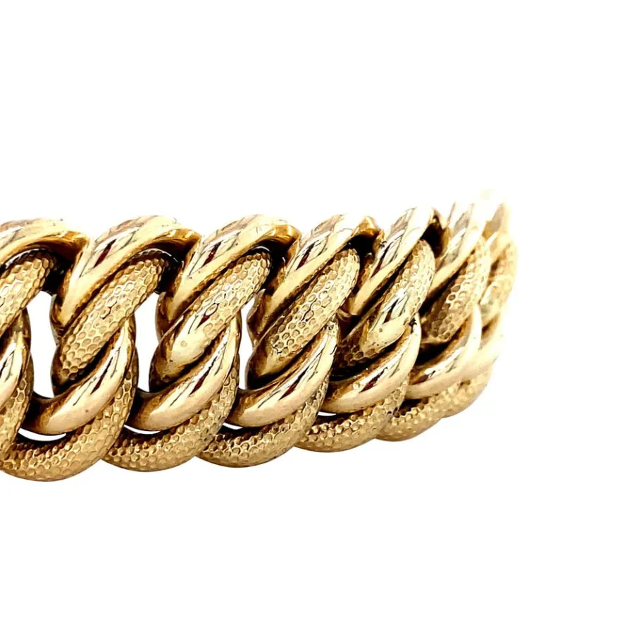 gold_curb_bracelet__krt_3-1.webp Gold curb bracelet 18 krt>Vintage Jewellery Sale