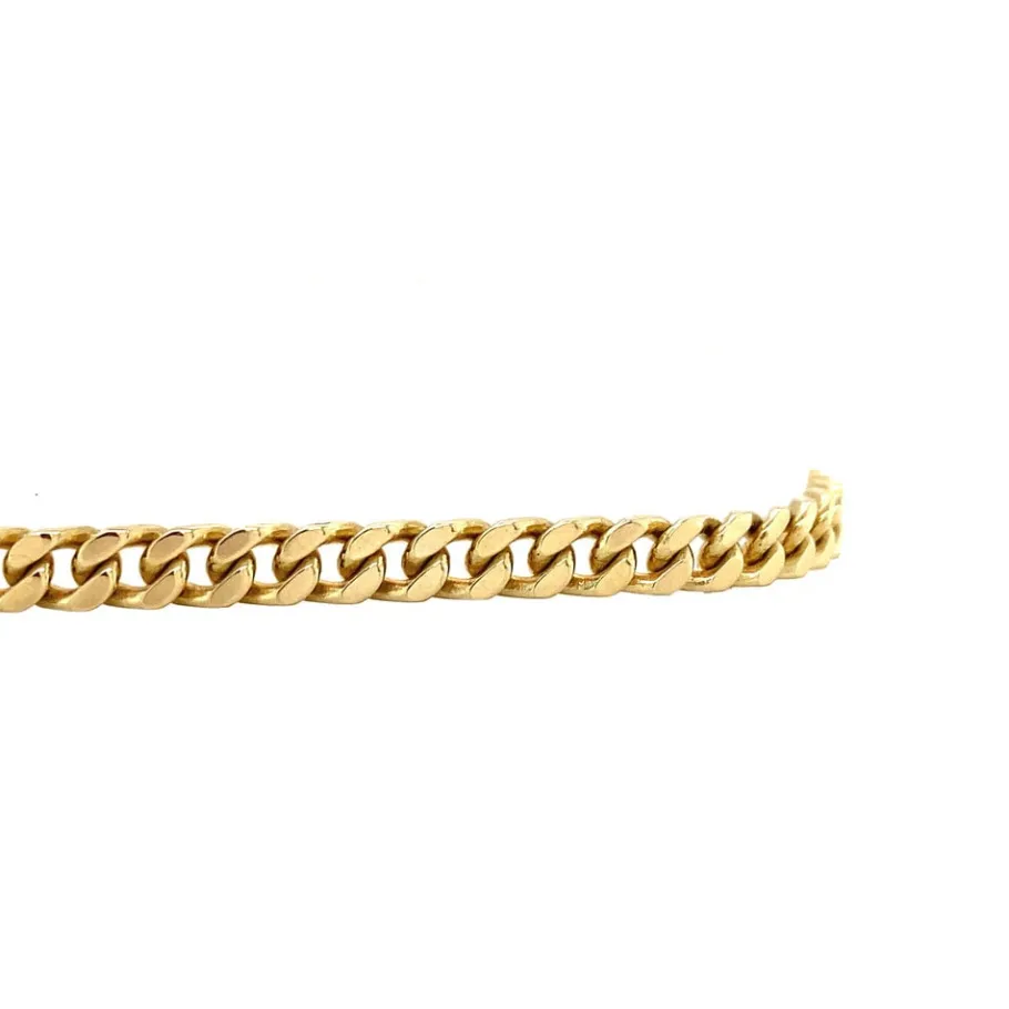 gold_curb_bracelet__krt_3-3.webp Gold curb bracelet 14 krt>Vintage Jewellery Hot