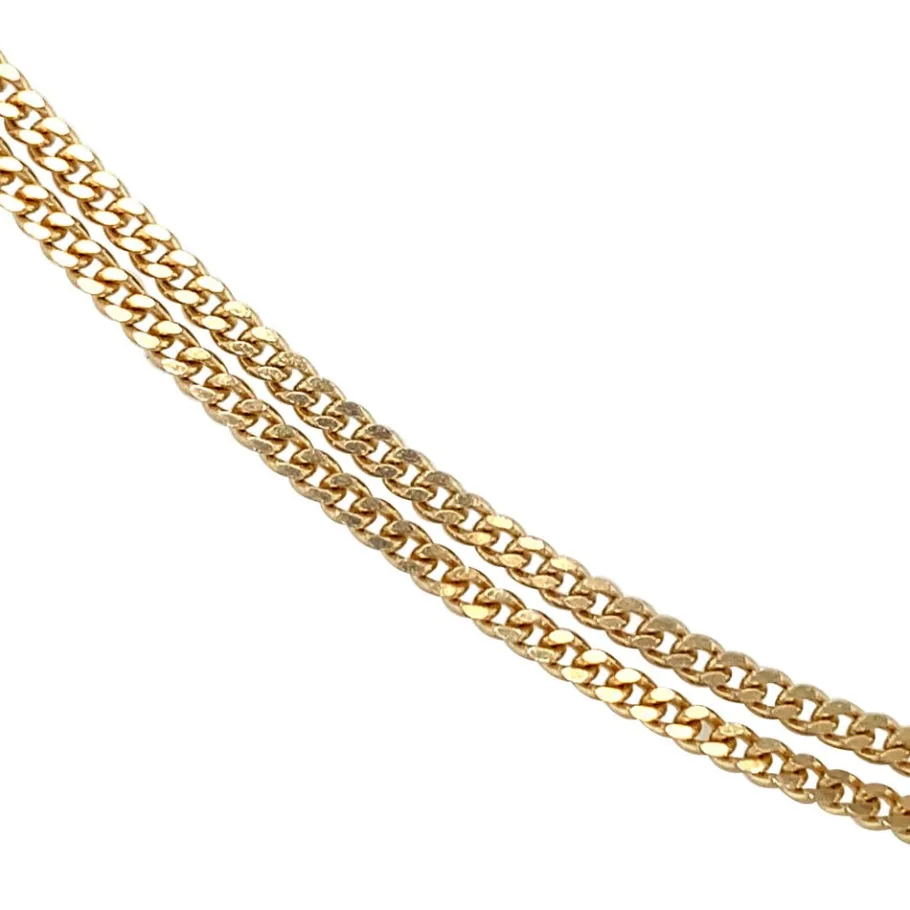 gold_curb_necklace__krt_3.webp Gold curb necklace 14 krt>Vintage Jewellery New