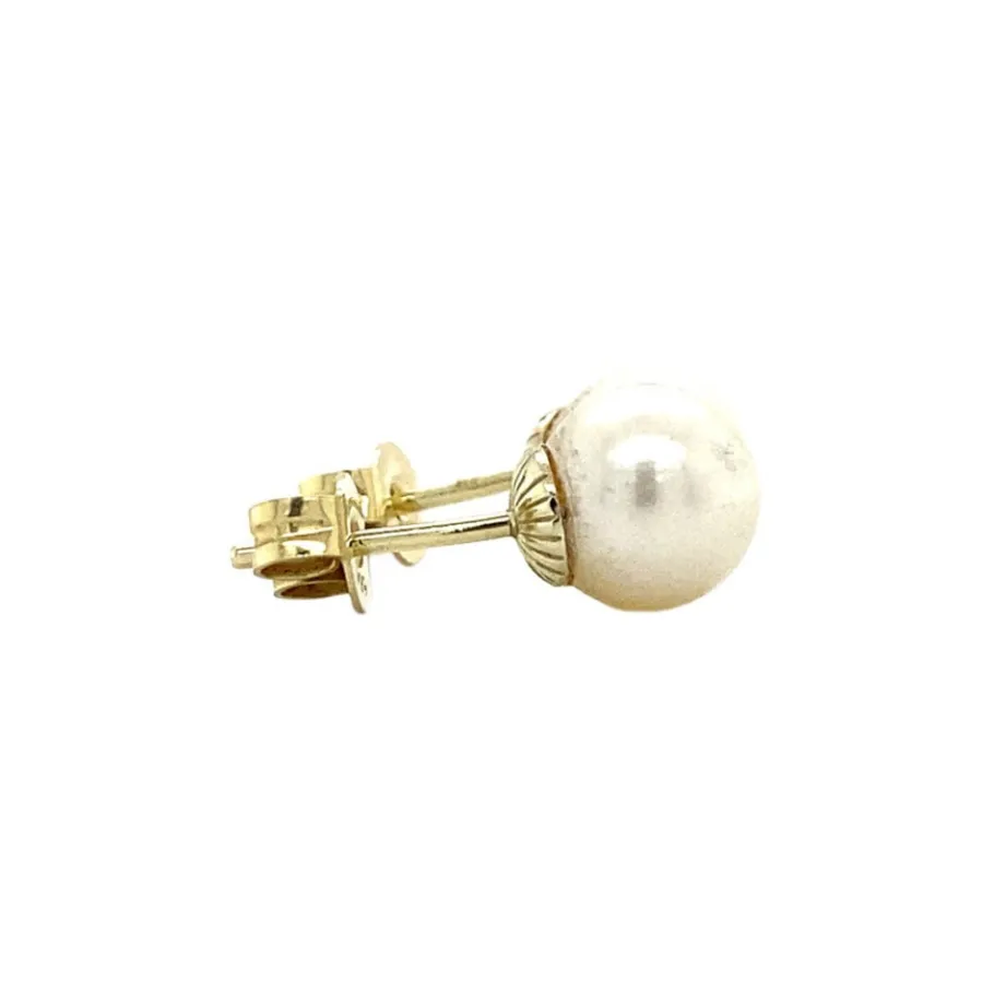 gold_ear_studs_pearl__krt_3.webp Gold ear studs pearl 14 krt>Vintage Jewellery Online