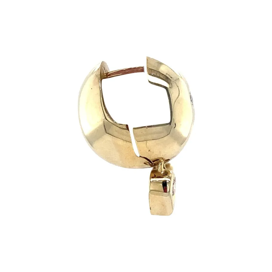 gold_earrings_with_diamon_3.webp Gold earrings with diamonds 14 krt>Vintage Jewellery Outlet