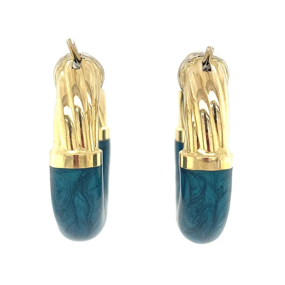 gold_earrings_with_enamel_4-1.webp Gold earrings with enamel 18 krt>Vintage Jewellery Fashion