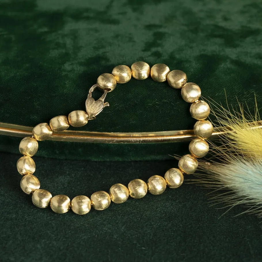 Gold fantasy bracelet 18 krt>Vintage Jewellery Hot