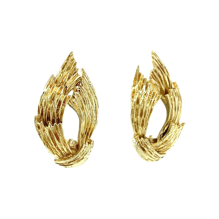 gold_fantasy_ear_clips__k_2.webp Gold fantasy ear clips 14 krt>Vintage Jewellery Hot