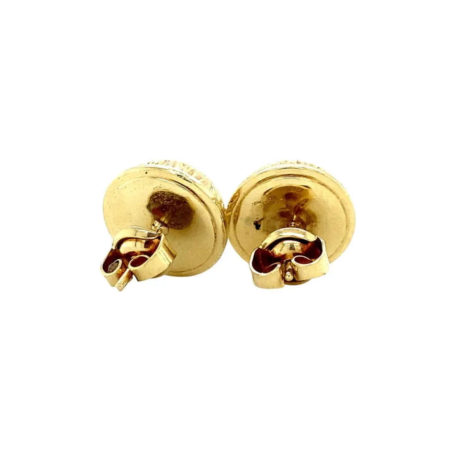 gold_fantasy_ear_studs__k_4-1.webp Gold fantasy ear studs 14 krt>Vintage Jewellery Online
