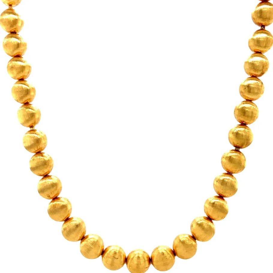 Gold fantasy necklace 18 krt>Vintage Jewellery Best