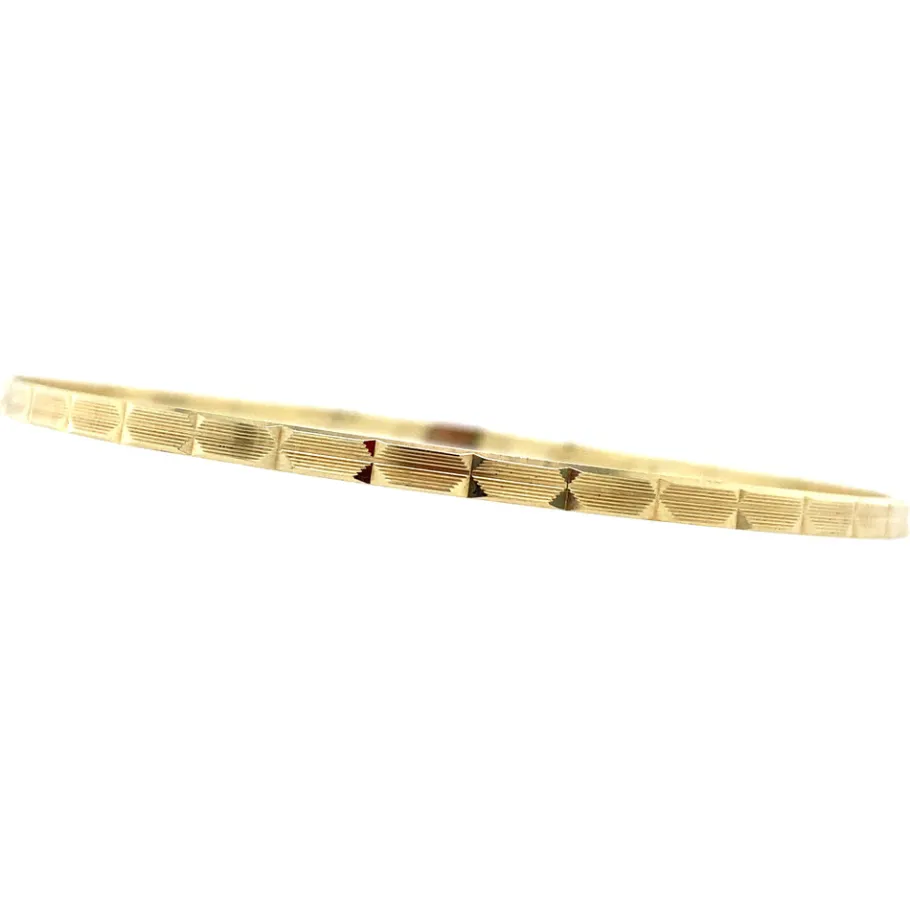 Gold fantasy ring bracelet 14 krt>Vintage Jewellery Outlet