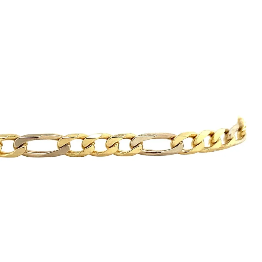 gold_figaro_bracelet__krt_3.webp Gold figaro bracelet 14 krt>Vintage Jewellery Best