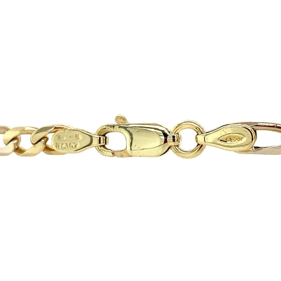 gold_figaro_bracelet__krt_4.webp Gold figaro bracelet 14 krt>Vintage Jewellery Best