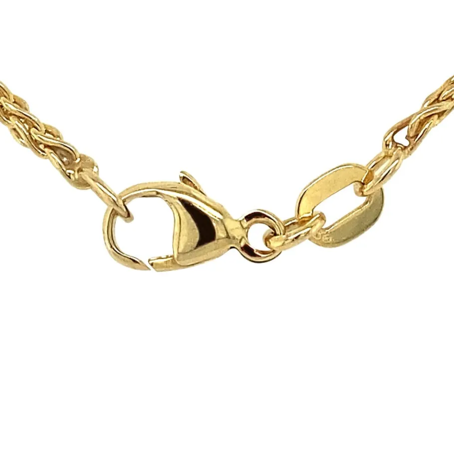 gold_foxtail_necklace__kr_4-1.webp Gold foxtail necklace 14 krt>Vintage Jewellery Hot