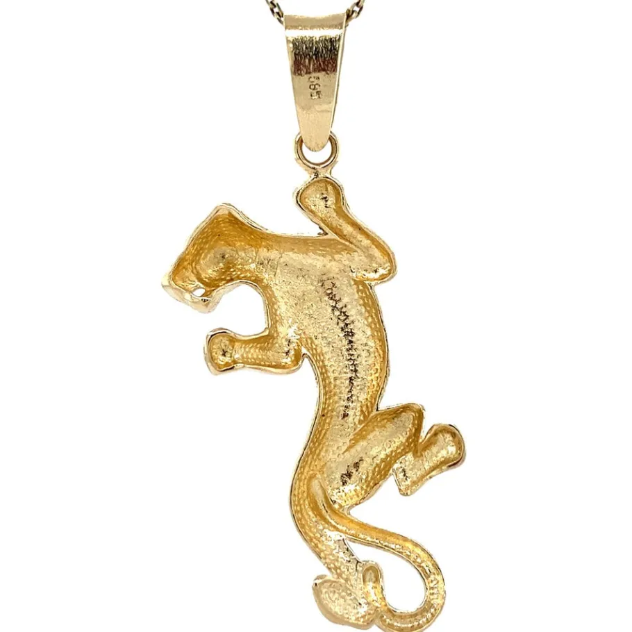 gold_panther_pendant__krt_4.webp Gold panther pendant 14 krt>Vintage Jewellery Sale
