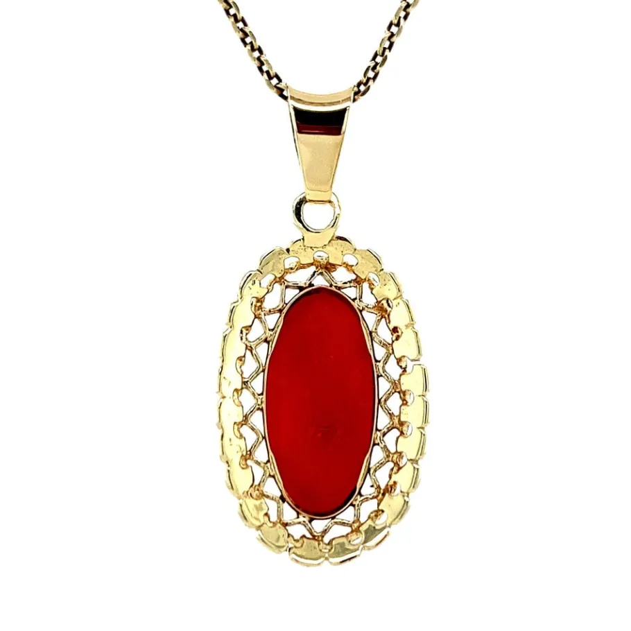 gold_pendant_with_blood_c_4-27.webp Gold pendant with blood coral 14 krt>Vintage Jewellery Discount
