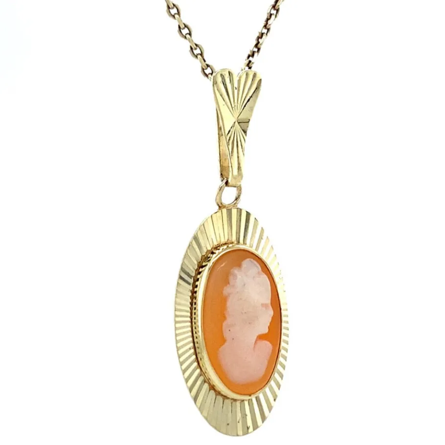 gold_pendant_with_cameo___2-4.webp Gold pendant with cameo 14 krt>Vintage Jewellery Best