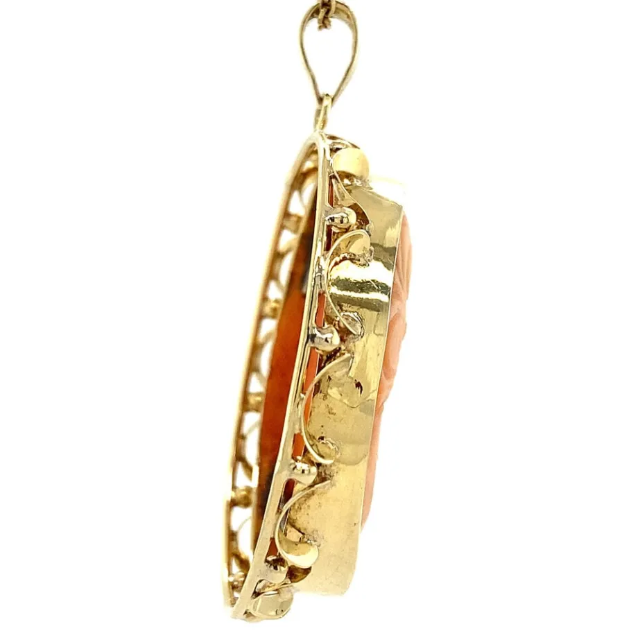 gold_pendant_with_cameo___3-9.webp Gold pendant with cameo 14 krt>Vintage Jewellery Best