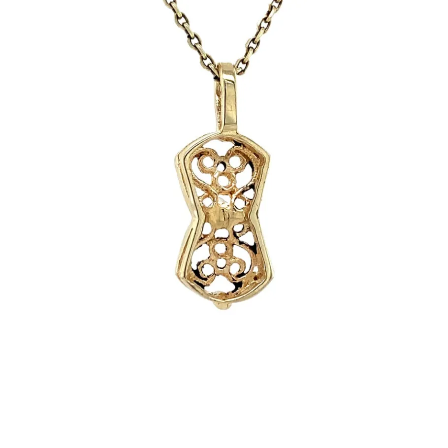 gold_pendant_with_diamond_4.webp Gold pendant with diamond 14 krt>Vintage Jewellery Discount