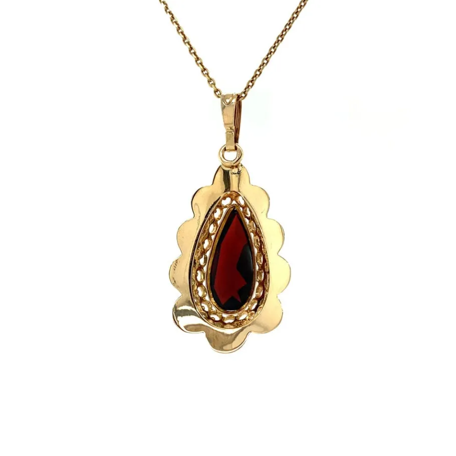 gold_pendant_with_garnet__3-36.webp Gold pendant with garnet 14 krt>Vintage Jewellery Sale