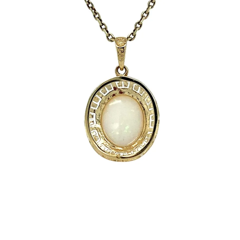 gold_pendant_with_opal__k_4-2.webp Gold pendant with opal 14 krt>Vintage Jewellery New