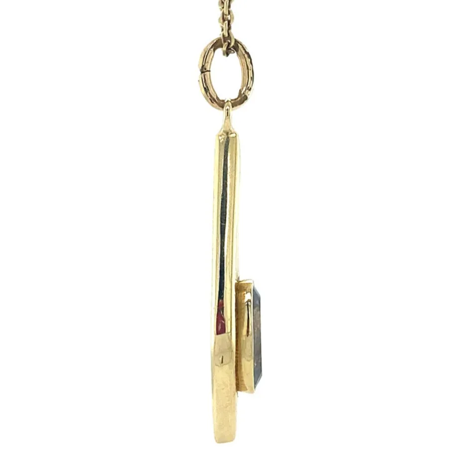 gold_pendant_with_spinel__3-2.webp Gold pendant with spinel 14 krt>Vintage Jewellery New