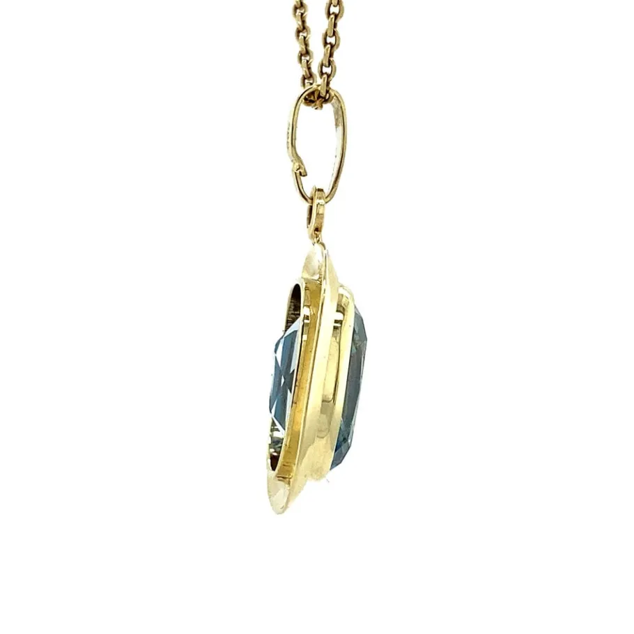 gold_pendant_with_spinel__3-3.webp Gold pendant with spinel 14 krt>Vintage Jewellery New