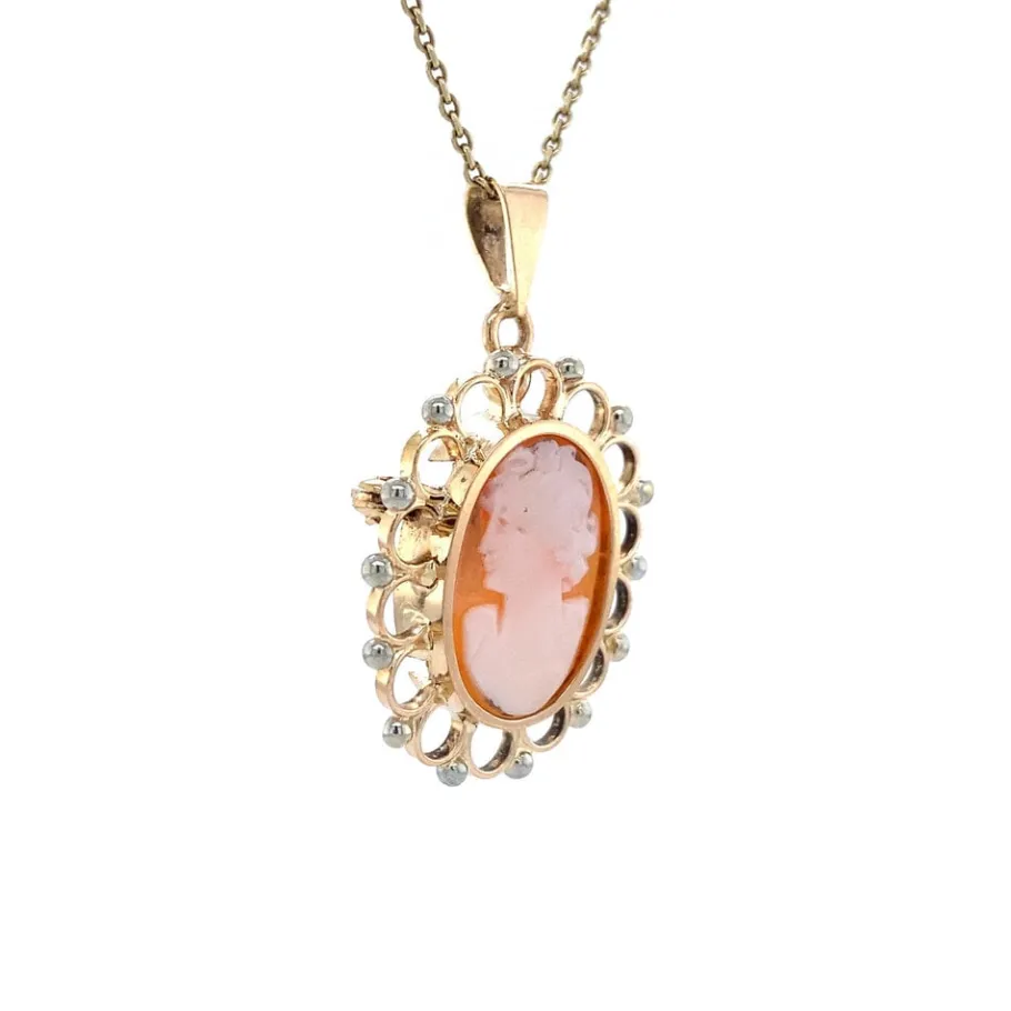 gold_pendantbrooch_with_c_2.webp Gold pendant/brooch with cameo 18 krt>Vintage Jewellery Best