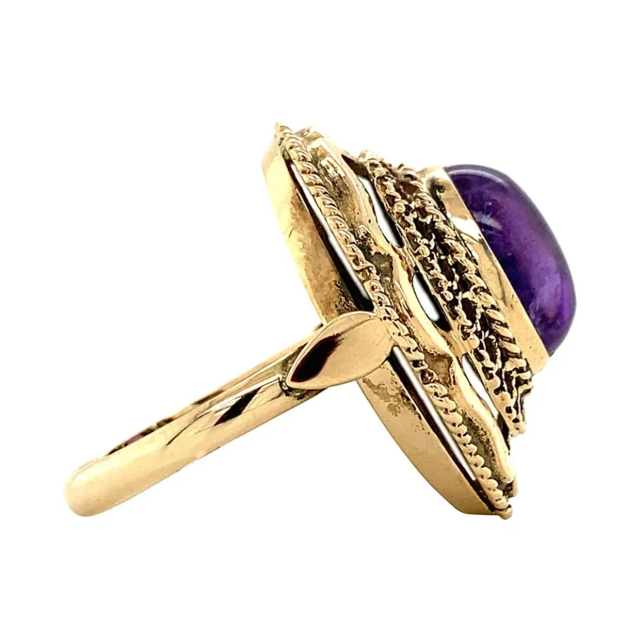 gold_ring_with_amethyst___3-2.webp Gold ring with amethyst 14 krt>Vintage Jewellery New