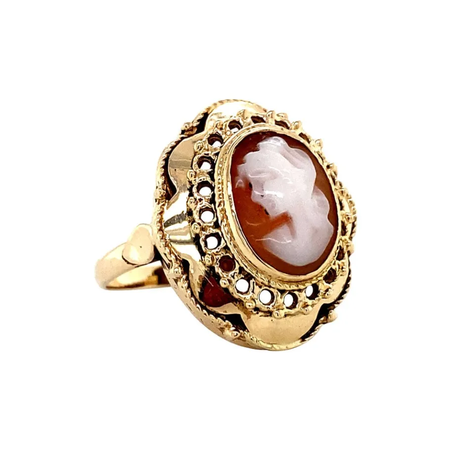 gold_ring_with_cameo__krt_2-2.webp Gold ring with cameo 14 krt>Vintage Jewellery New
