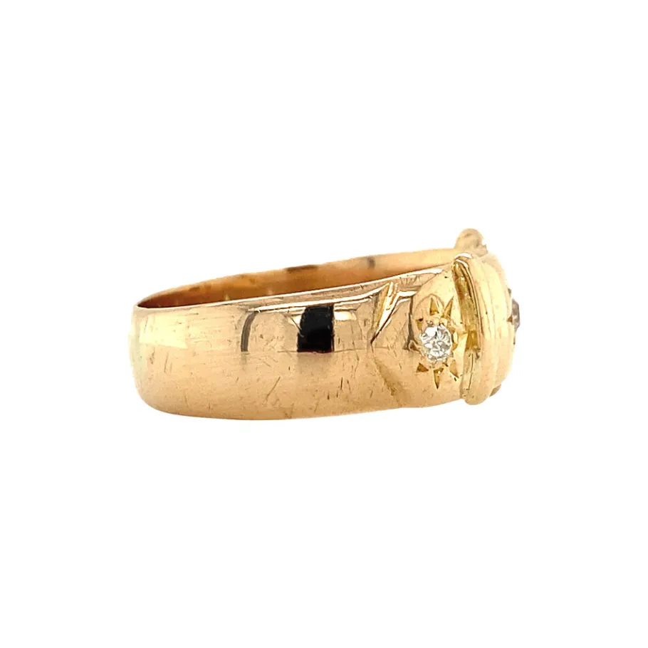 gold_ring_with_diamonds___3-12.webp Gold ring with diamonds 18 krt>Vintage Jewellery Hot