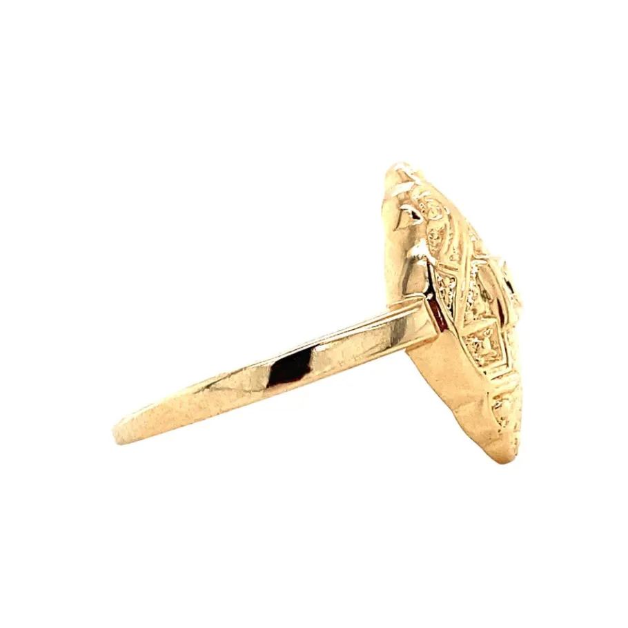 gold_ring_with_diamonds___3-7.webp Gold ring with diamonds 14 krt>Vintage Jewellery Discount