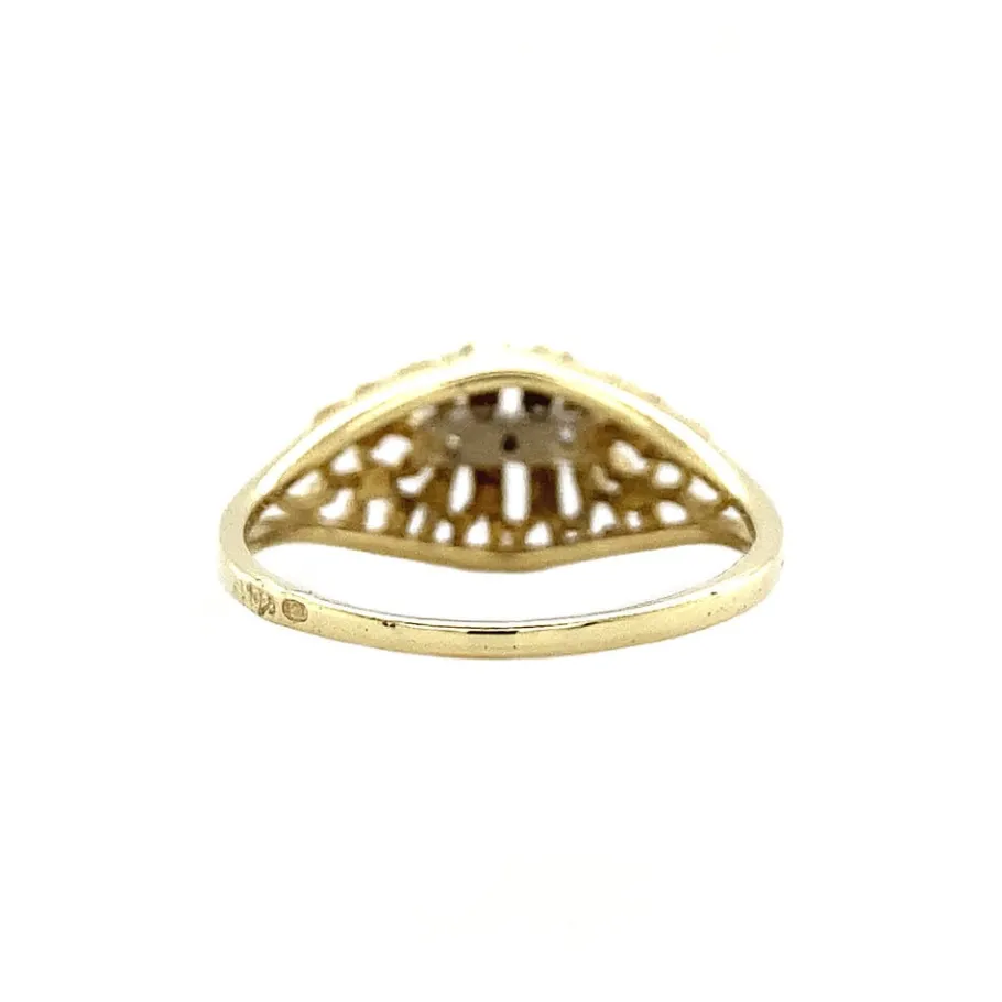 gold_ring_with_diamonds___4-14.webp Gold ring with diamonds 14 krt>Vintage Jewellery Online