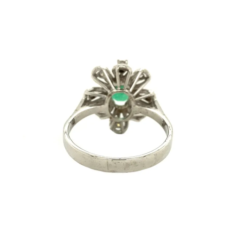 gold_ring_with_emerald_an_4-3.webp Gold ring with emerald and diamond 18 krt>Vintage Jewellery Clearance