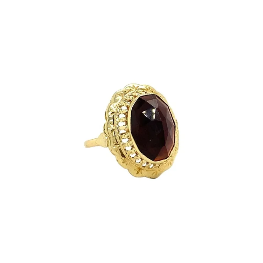 gold_ring_with_garnet__kr_2-8.webp Gold ring with garnet 14 krt>Vintage Jewellery New
