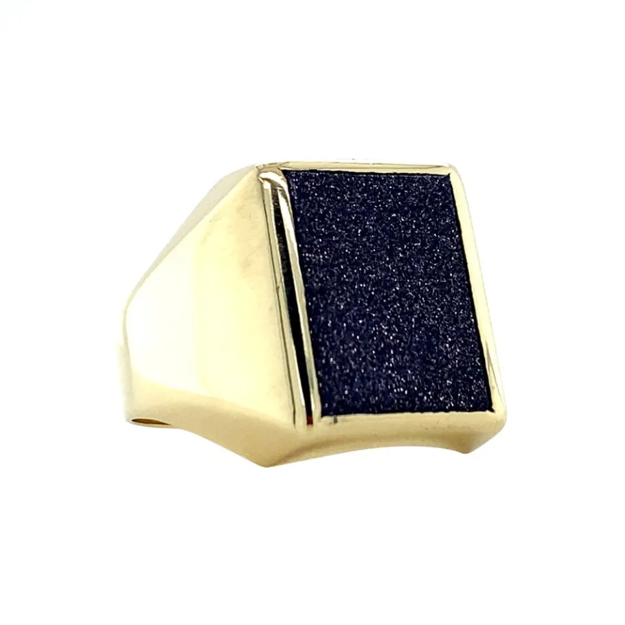 gold_ring_with_gold_stone_2.webp Gold ring with gold stone 14 krt>Vintage Jewellery Best