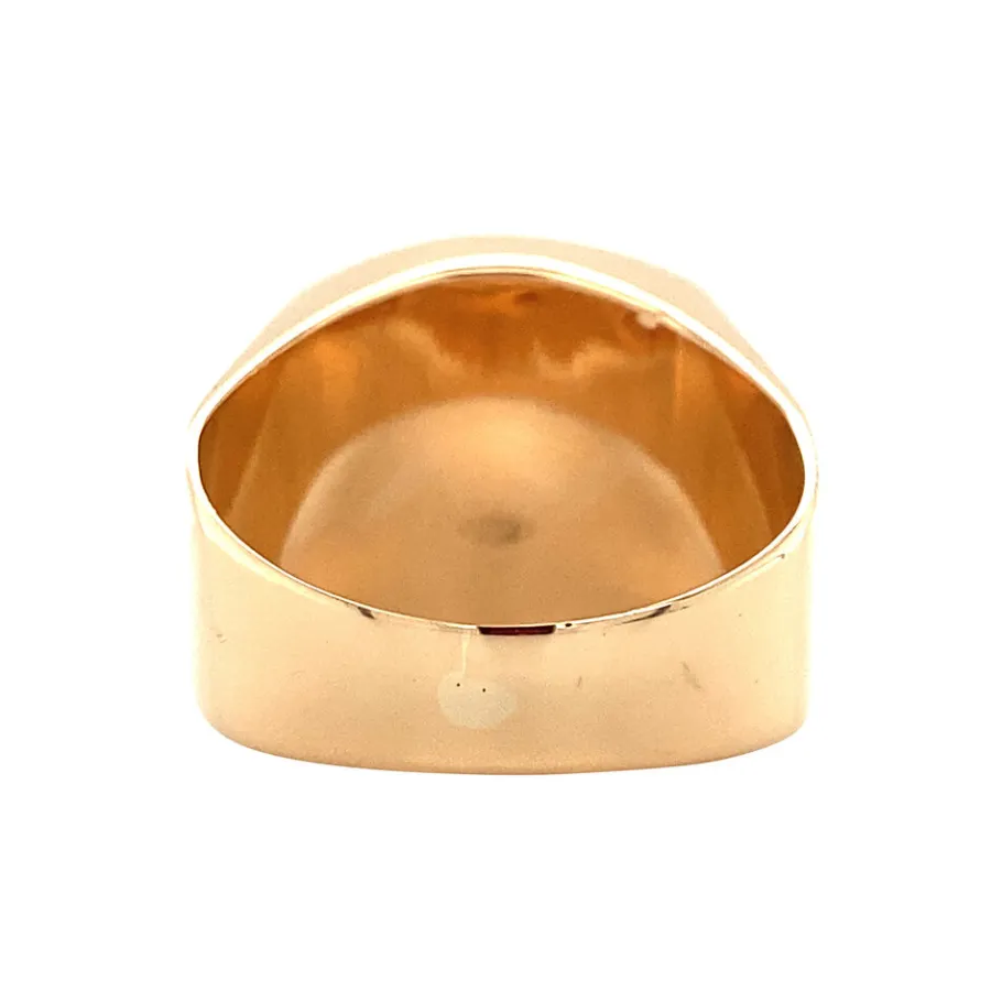 gold_ring_with_green_spin_4.webp Gold ring with green spinel 14 krt>Vintage Jewellery New