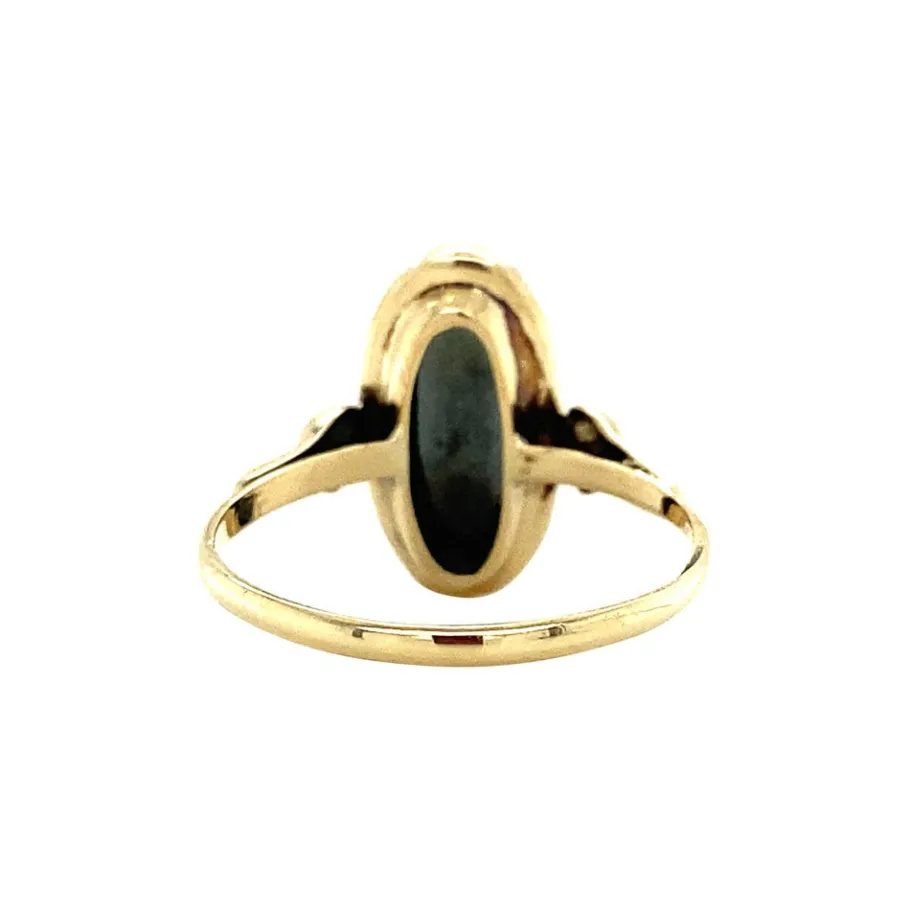 gold_ring_with_haematite__4-1.webp Gold ring with haematite 14 krt>Vintage Jewellery Sale